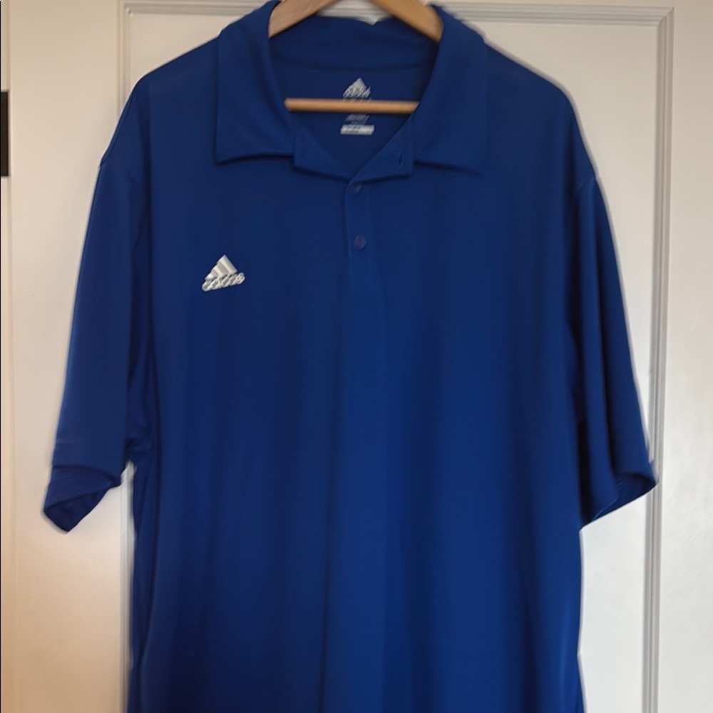 Adidas Men's Blue Polo Shirt